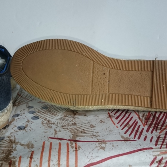 Jeffrey Campbell Ibiza Slip on Espadrille Loafer 6.5M Croc Embossed Beach wear - Picture 5 of 7